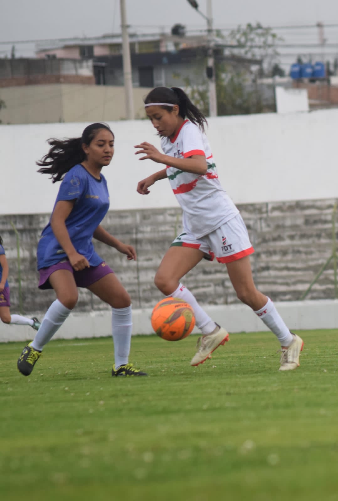 Plantel. El 90% de jugadoras del Tungurahua Soccer Team son oriundas de varios cantones de la provincia. 