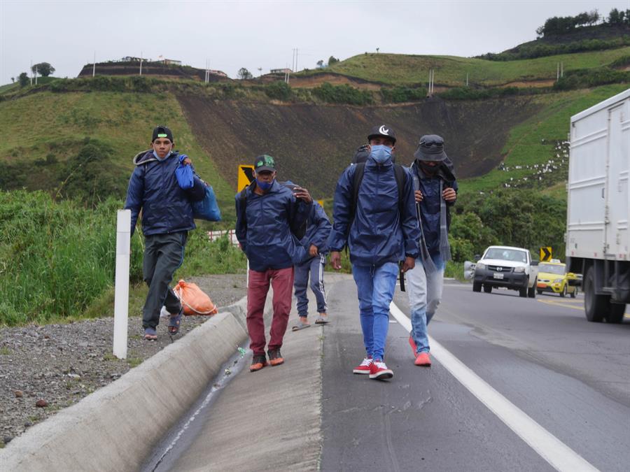 Los migrantes aseguran que llegan a Ecuador en busca de un mejor futuro y la gran mayoría son gente honesta.