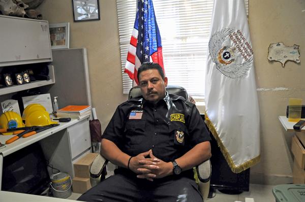 Vocero. El director de Capellanes del Desierto, Óscar Andrade.