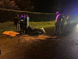 Motorizado muere en la vía a Puerto Limón