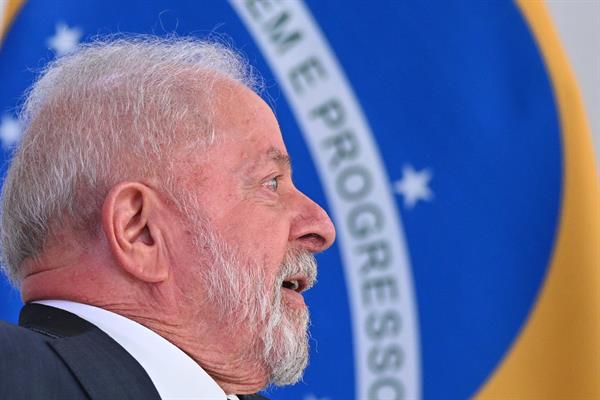 AUTORIDAD. El presidente de Brasil, Luiz Inácio Lula da Silva.