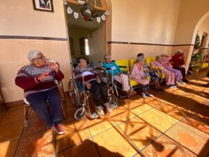 Una casa colonial es el hogar de los más longevos de Quito