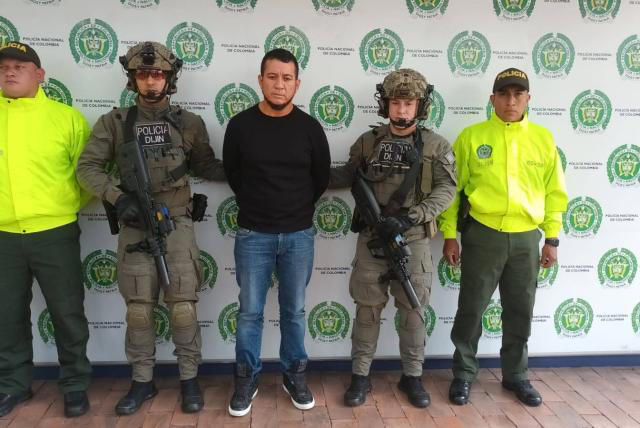 Gato Farfán narco ecuatoriano preso Colombia