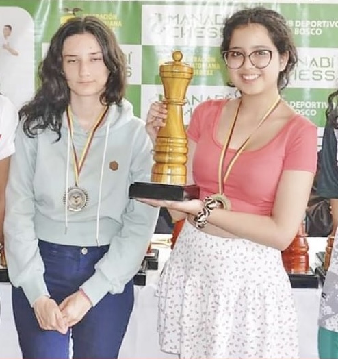La ajedrecista ambateña Arlette Guerrero es la nueva campeona del Campeonato Sudamericano Juvenil de Ajedrez 2023.