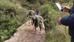 Militares destruyen paso fronterizo informal entre Carchi y Nariño