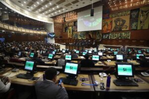 Asamblea aprobó resolución de respaldo a acciones de Diana Salazar; el correísmo votó en contra