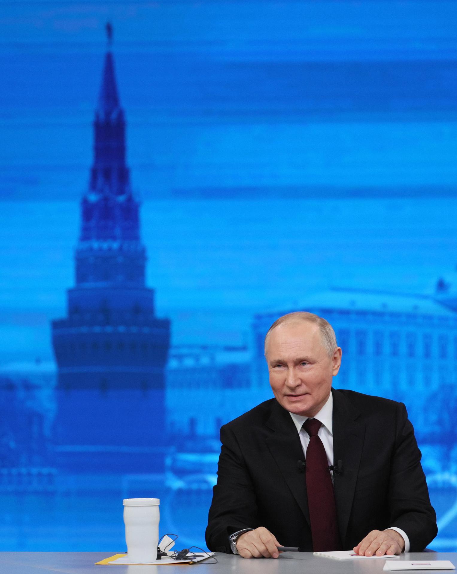 RUSIA. Vladimir Putin reapareció en público