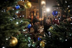 Ucrania celebra la Navidad y se distancia de las costumbres rusas