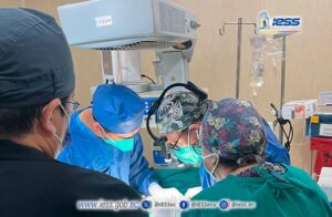 Éxito en cirugía para bebé de 25 días en hospital de Loja