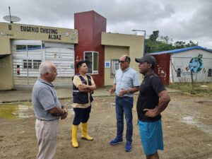 Gobernador de Esmeraldas visita recinto Partidero – Parroquia Chontaduro