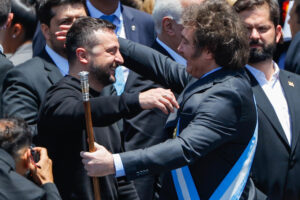 La Justicia argentina investiga amenaza a Zelenski en su visita a Javier Milei