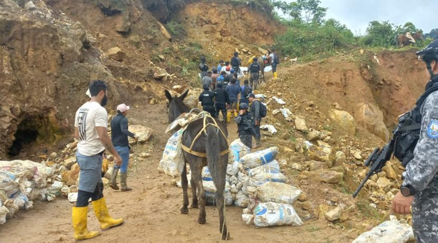 SITUACIÓN. La minería ilegal ha aumento su accionar en Ecuador durante los últimos años, a la par que la legal enfrenta trabas.