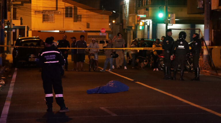 Desde 2019, el incremento de muertes violentas en Ecuador es del 500%.