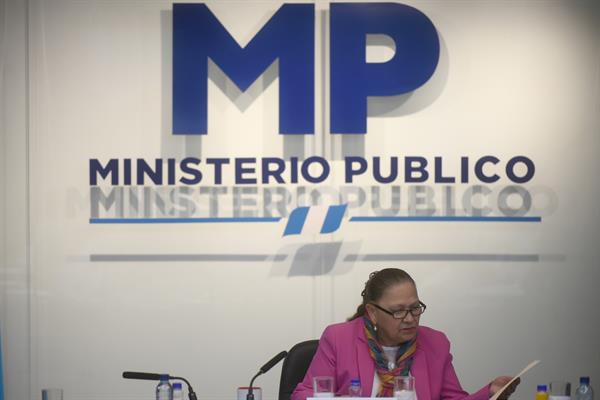 Autoridad. La fiscal general de Guatemala, Consuelo Porras Argueta.