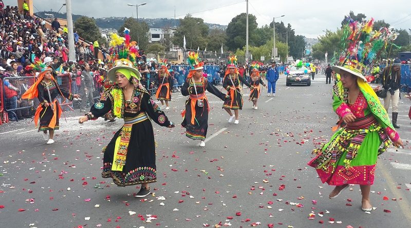 Feriado. Las actividades del Carnaval en Quito se restringen por el estado de excepción. Foto: Archivo Municipio de Quito.