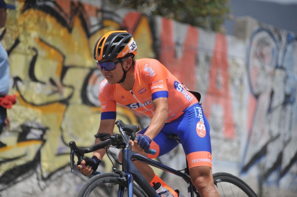 El ciclista ambateño Erick Caiza correrá por primera vez el Tour Colombia 2024 con el Team Saitel.
