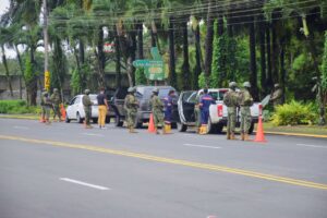 Militares refuerzan seguridad  en el ‘Jardín de Los Ríos’