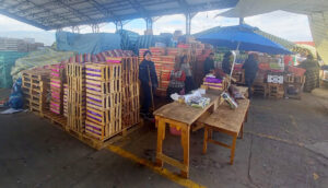 Comerciantes del mercado Mayorista de Ambato con pérdidas por estado de excepción