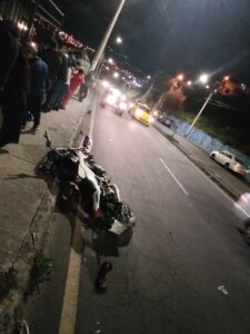 Mortal accidente en la avenida Indoamérica, norte de Ambato