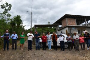 EERSSA entregó obra de electrificación en Espíndola