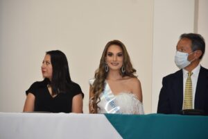 Michelle Garzón es la séptima candidata inscrita a Reina de Ambato