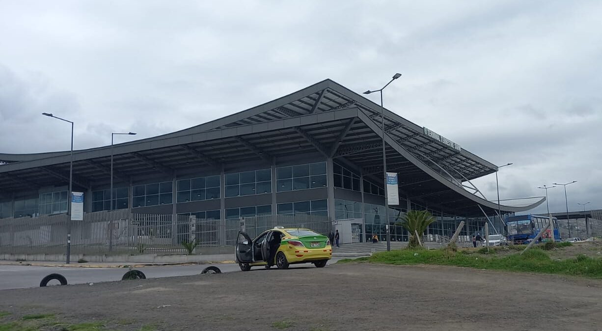 La Terminal Terrestre sur de Ambato es una obra inaugurada en 2021.