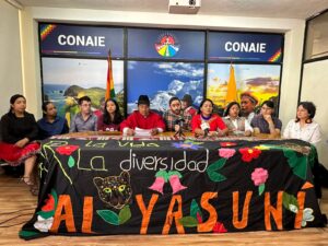 Yasunidos y Conaie amenazan hasta con la revocatoria del mandato si se aplaza el cierre del ITT