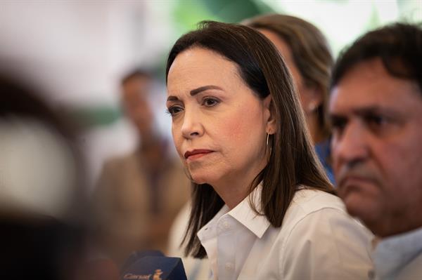 Política. La opositora venezolana Maria Corina Machado. EFE