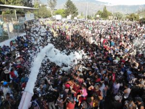 Pelileo festeja el Carnaval 2024 con su tradicional Fiesta del Espumante