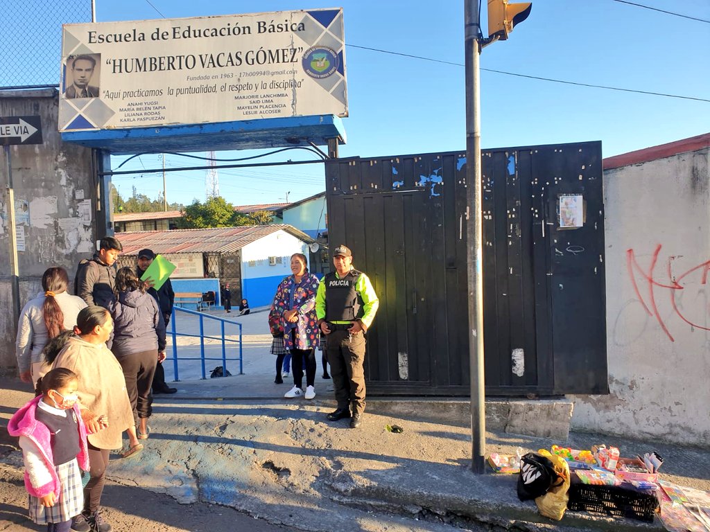 EDUCACIÓN. El 19 de febrero de 2024, 55 nuevas instituciones de Quito volvieron a clases presenciales.