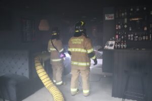 Bar – restaurante se incendió en el centro de Ibarra