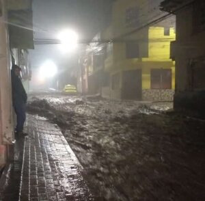 Las lluvias causan estragos en San Antonio de Ibarra