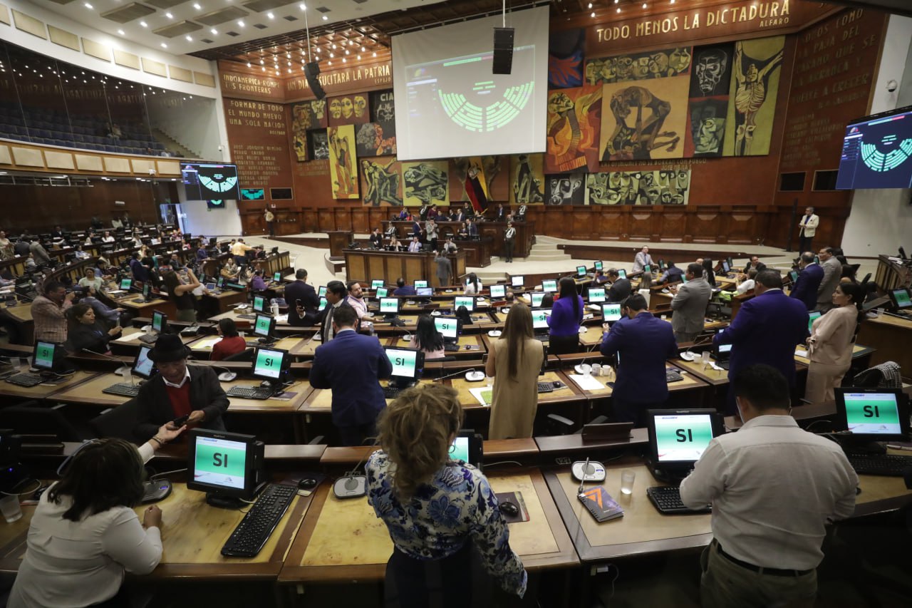 DECISIÓN Asamblea aprobó por unanimidad proyecto de extinción de dominio