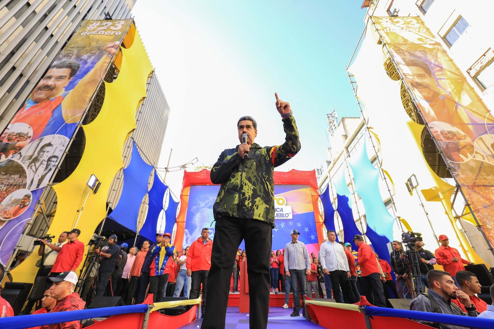 El presidente de Venezuela, Nicolás Maduro.