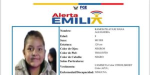 Dana Ramos: Una mujer y el padre de la niña que desapareció en Riobamba fueron detenidos