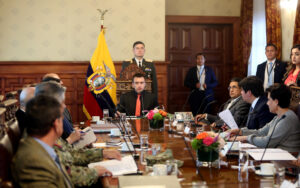 Daniel Noboa asegura que Ecuador “va por la buena senda”