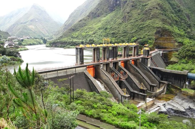 ENERGÍA. Las lluvias mantienen altos caudales en las hidroeléctricas.