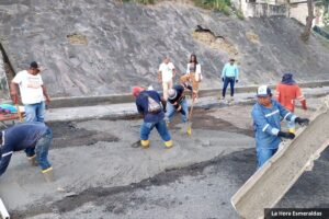 Municipio de Esmeraldas da  por terminado el contrato de compra de asfalto