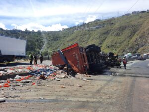Tungurahua ocupa el séptimo lugar con más siniestros viales en el Ecuador