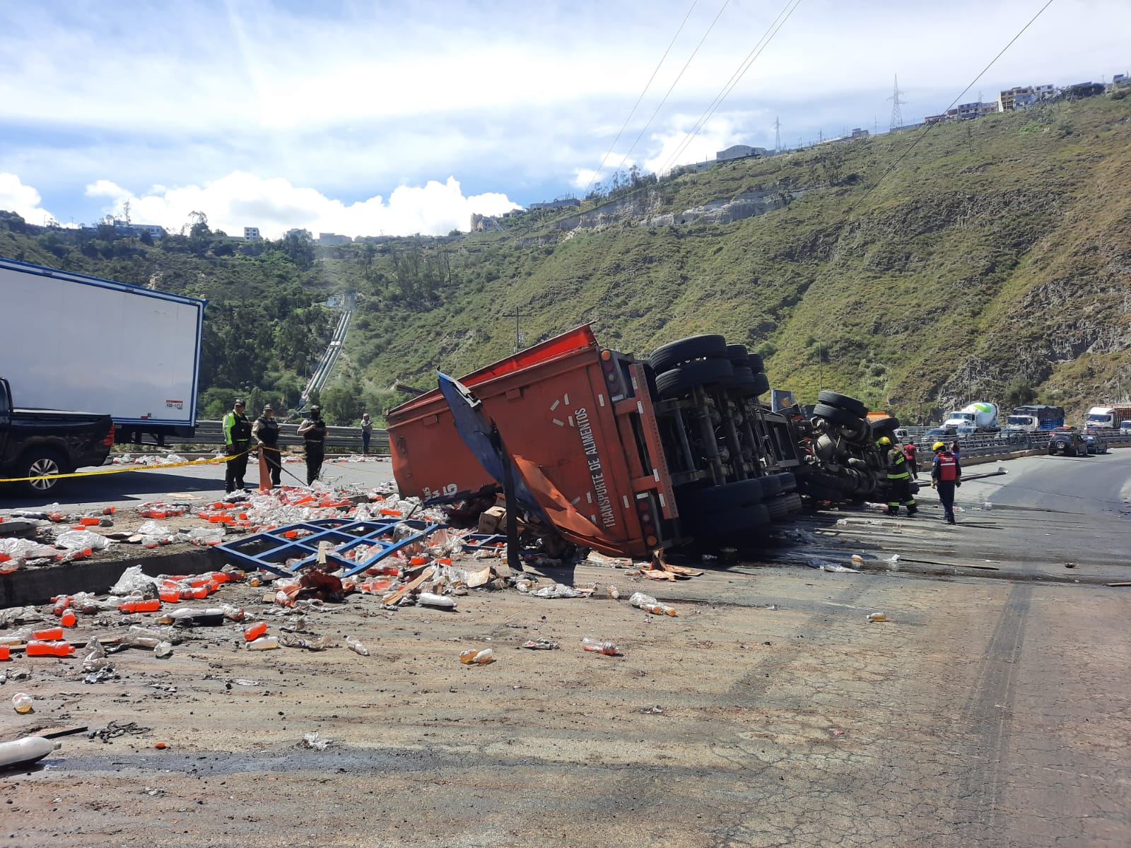 El último siniestro de tránsito fuerte en Tungurahua se registró el lunes 4 de marzo en el Paso Lateral de Ambato.