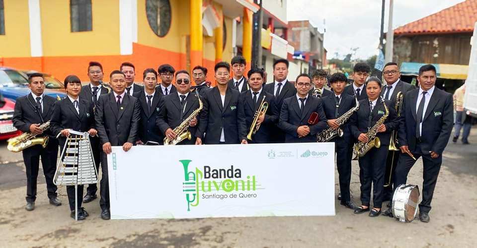La banda juvenil de Quero ha participado en varias ocasiones en representación del cantón.