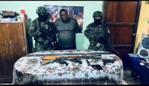 Alias “La Ola”, presunto integrante de los Tiguerones fue detenido en San Lorenzo, Esmeraldas