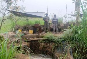 Operaciones militares siguen detectando minería ilegal en Imbabura