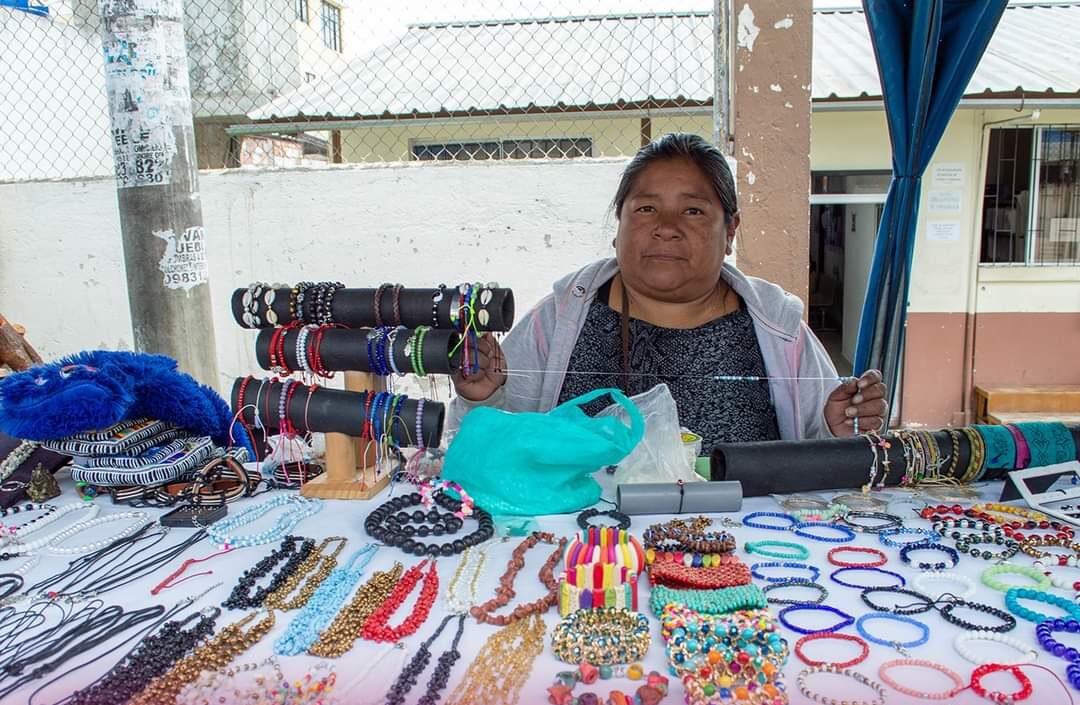 En Atahualpa se realizan varias ferias de emprendimientos para reactivar la economía.