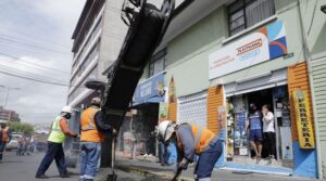 Plan de Repavimentación de vías en Quito