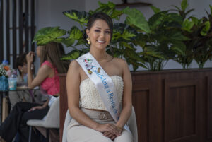 Monserrat Ramos, candidata a Reina de Ambato