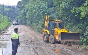 Lluvias aumentan el riesgo vial en la provincia Tsáchila