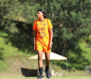 Xiomara Zambrano, jugará el Sudamericano Femenino Sub 17 con la Selección Ecuatoriana