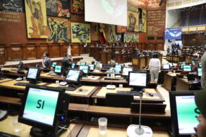 Asamblea aprobó el proyecto de reforma a la ley del IESS con votos 95 a favor