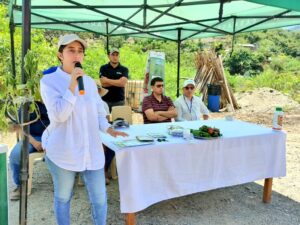 Productores de Quilanga aprenden sobre cultivo de pimiento